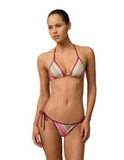 Monte & Lou Monte & Lou Bound Slide Tri Placement - Deckchair Stripe Monte & Lou Bound Slide Tri Placement - Deckchair Stripe Splash Swimwear