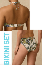 Monte & Lou Monte & Lou Catalina DD/E Bandeau & Mid Rise Pant Bikini Set Monte & Lou Catalina DD/E Bandeau & Mid Rise Pant Bikini Set Splash Swimwear Bikini Set