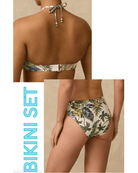 Monte & Lou Monte & Lou Catalina DD/E Bandeau & Mid Rise Pant Bikini Set Monte & Lou Catalina DD/E Bandeau & Mid Rise Pant Bikini Set Splash Swimwear Bikini Set
