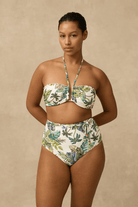 Monte & Lou Monte & Lou Catalina DD/E Coral Edge Bandeau Monte & Lou Catalina DD/E Coral Edge Bandeau Splash Swimwear