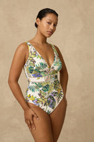 Monte & Lou Monte & Lou Catalina Multi Fit V One Piece Monte & Lou Catalina Multi Fit V One Piece Splash Swimwear