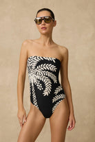 Monte & Lou Monte & Lou Desert Nights Bandeau One Piece Monte & Lou Desert Nights Bandeau One Piece Splash Swimwear One Piece