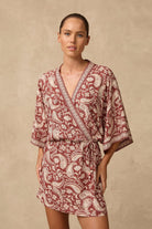 Monte & Lou Monte & Lou Luna Kimono Mini Dress - Luna Monte & Lou Luna Kimono Mini Dress - Luna | Australia Splash Swimwear Kaftans
