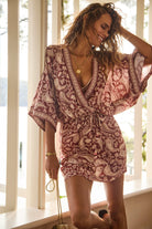 Monte & Lou Monte & Lou Luna Kimono Mini Dress - Luna Monte & Lou Luna Kimono Mini Dress - Luna | Australia Splash Swimwear Kaftans