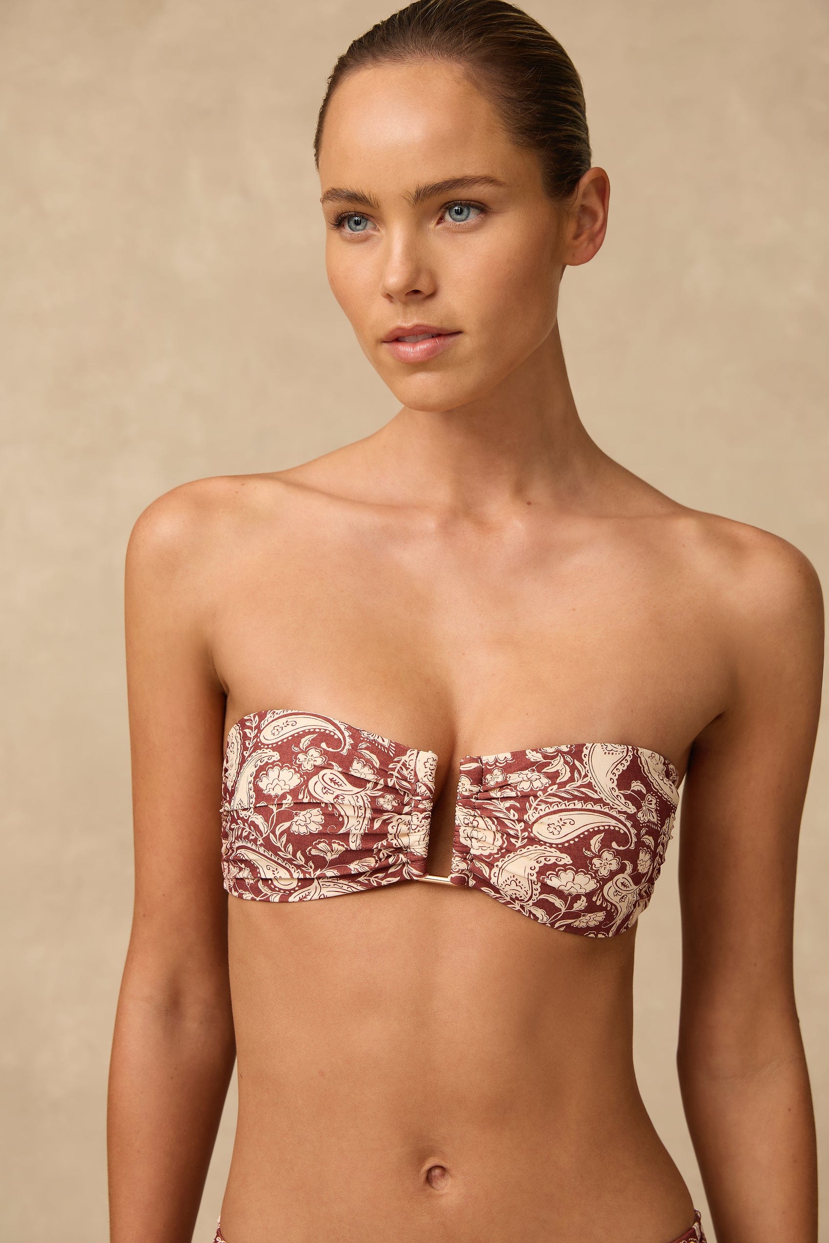 Monte & Lou Monte & Lou Luna Multifit U Wire Bandeau - Luna Monte & Lou Luna Multifit U Wire Bandeau - Luna | Australia Splash Swimwear Bikini Tops
