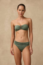 Monte & Lou Monte & Lou Lustre Newport Pant - Lustre Denim Lustre Newport Pant | Monte & Lou Splash Swimwear Bikini Bottoms