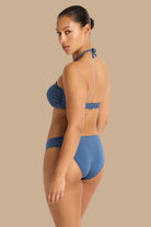 Monte & Lou Monte & Lou Lustre Newport Pant - Lustre Denim Lustre Newport Pant | Monte & Lou Splash Swimwear Bikini Bottoms