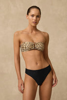 Monte & Lou Monte & Lou Reversible Mid Rise Pant Seda Monte & Lou Reversible Mid Rise Pant Seda Splash Swimwear