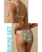 Monte & Lou Monte & Lou Simi DD Longline Tri & Newport Pant Monte & Lou Simi DD Longline Tri & Newport Pant Splash Swimwear Bikini Set