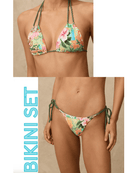 Monte & Lou Monte & Lou Simi Fit Slide Tri & Tie Side Pant Monte & Lou Simi Fit Slide Tri & Tie Side Pant Splash Swimwear Bikini Set AU12/US8 1000032177
