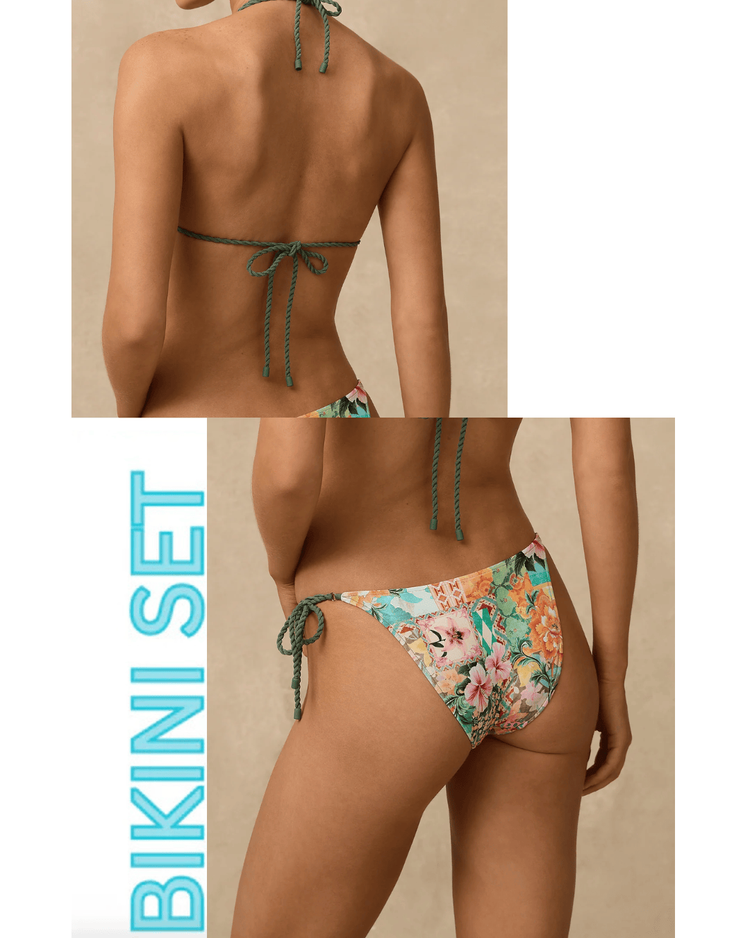 Monte & Lou Monte & Lou Simi Fit Slide Tri & Tie Side Pant Monte & Lou Simi Fit Slide Tri & Tie Side Pant Splash Swimwear Bikini Set AU12/US8 1000032177