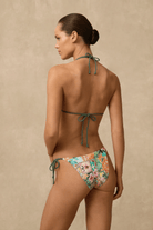 Monte & Lou Monte & Lou Simi Tie Side Pant Monte & Lou Simi Tie Side Pant Splash Swimwear