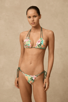 Monte & Lou Monte & Lou Simi Tie Side Pant Monte & Lou Simi Tie Side Pant Splash Swimwear