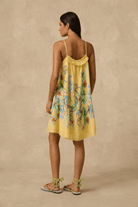 Monte & Lou Monte & Lou Sophia Tiered Mini Dress Monte & Lou Sophia Tiered Mini Dress Splash Swimwear