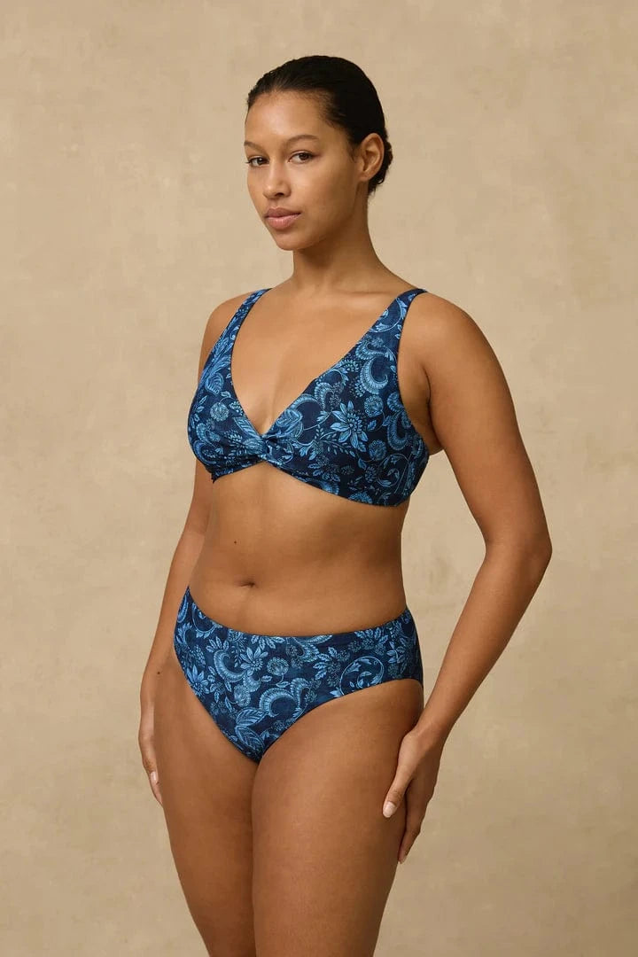 Monte & Lou Monte & Lou Taylor Mid Rise Pant Monte & Lou Taylor Mid Rise Pant Splash Swimwear