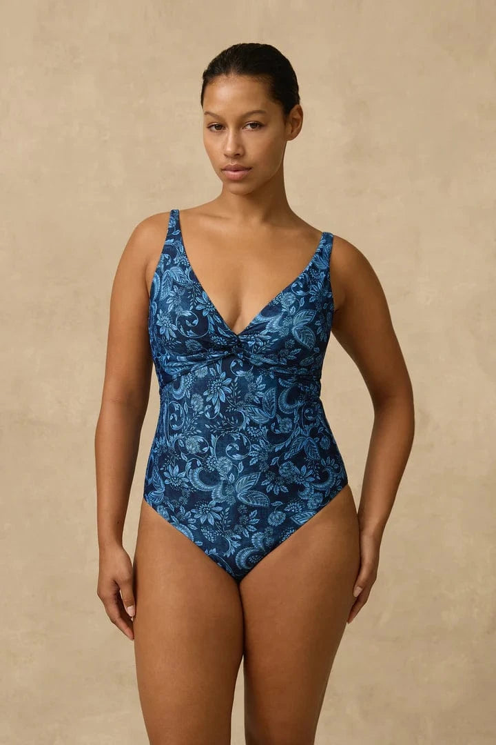 Monte & Lou Monte & Lou Taylor Multi Fit Twist One Piece Monte & Lou Taylor Multi Fit Twist One Piece Splash Swimwear