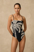 Monte & Lou Monte & Lou Yaz Bandeau One Piece Monte & Lou Yaz Bandeau One Piece Splash Swimwear