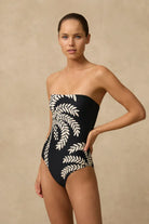 Monte & Lou Monte & Lou Yaz Bandeau One Piece Monte & Lou Yaz Bandeau One Piece Splash Swimwear
