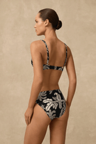 Monte & Lou Monte & Lou Yaz Mid Rise Ruched Pant Monte & Lou Yaz Mid Rise Ruched Pant Splash Swimwear