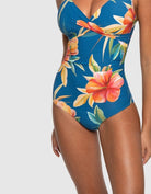 Nip Tuck Swim Hula Hula Blue Louise Multifit Ruched Front One Piece Hula Hula Blue Louise Multifit Ruched Front One Piece Splash Swimwear
