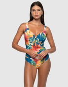 Nip Tuck Swim Hula Hula Connie D/DD Underwire One Piece Hula Hula Connie D/DD Underwire One Piece Splash Swimwear