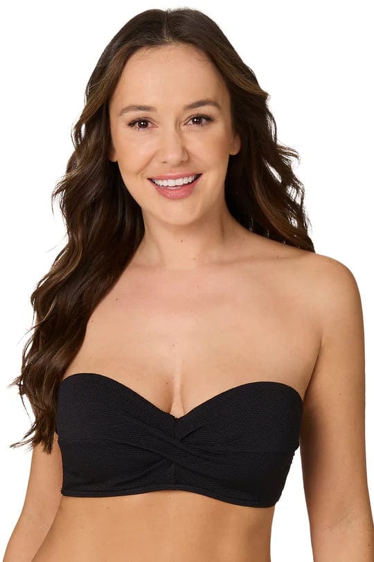 Nip Tuck Swim Bikini Tops Must Haves Jacinta Bikini Top - Black Nip Tuck Swim Black Must Haves Jacinta Bikini Top - Black 