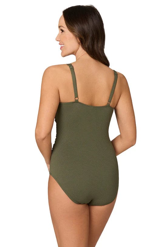 Nip Tuck Swim One Pieces Must Haves Louise One Piece Swimsuit Nip Tuck Swim Olive Must Haves Louise One Piece Swimsuit