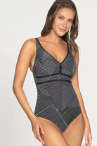 Nip Tuck Swim Nip Tuck Between The Lines Audrey Multifit One Piece - Black Nip Tuck Kakadu Joanne Tankini Top Splash Swimwear