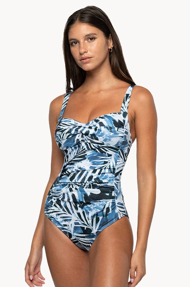 Nip Tuck Swim Nip Tuck Congo Lao Joanne Multifit Chlorine Resistant One Piece - Blue NT1880CO Nip Tuck Congo Lao Joanne Multifit Chlorine Resistant One Piece Splash Swimwear One Piece AU10/US6 9347760737922