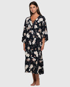 Nip Tuck Swim Nip Tuck Evening Shadow Maxi Dress NT6253ES Nip Tuck Kakadu Joanne Tankini Top Splash Swimwear O/S 9347760736581