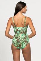 Nip Tuck Swim Nip Tuck Exotic Eden Louise Multifit Ruched Front One Piece - Animal Nip Tuck Exotic Eden Louise Multifit Ruched Front One Piece - Animal Splash Swimwear One Piece