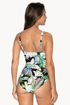 Nip Tuck Swim Nip Tuck Kakadu Joanne Multifit Ruched Front One Piece - Black Nip Tuck Kakadu Joanne Multifit Ruched Front One Piece - Black Splash Swimwear One Piece