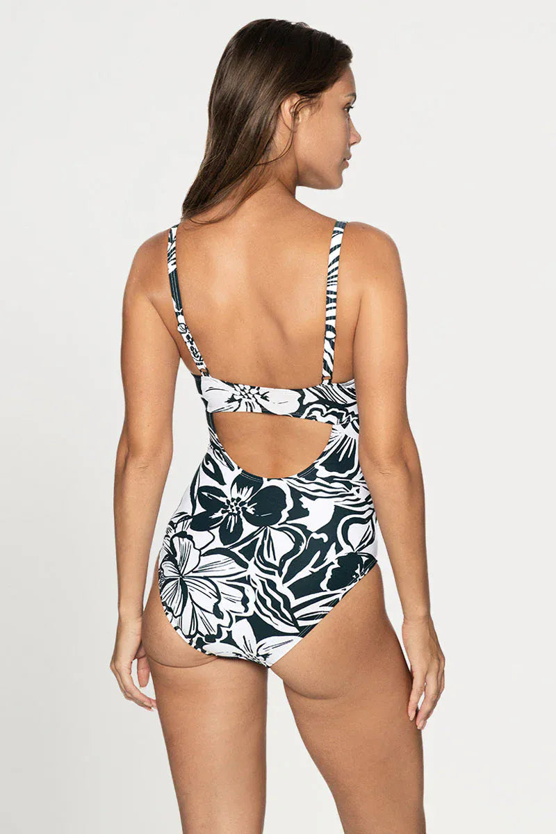 Nip Tuck Swim Nip Tuck Nostaligic Summer Teresa One Piece - Green NN1236NRG Nip Tuck Swim Nip Tuck Nostaligic Summer Teresa One Piece - Green Splash Swimwear One Piece AU14/US10 9347760691699