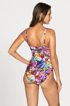 Nip Tuck Swim Nip Tuck Petunias Joanne One Piece - Multi NN2976PUM Nip Tuck Swim Nip Tuck Petunias Joanne One Piece - Multi Splash Swimwear One Piece AU14/US10 9347760690128