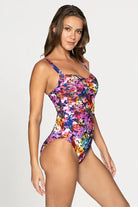 Nip Tuck Swim Nip Tuck Petunias Joanne One Piece - Multi NN2976PUM Nip Tuck Swim Nip Tuck Petunias Joanne One Piece - Multi Splash Swimwear One Piece AU14/US10 9347760690128