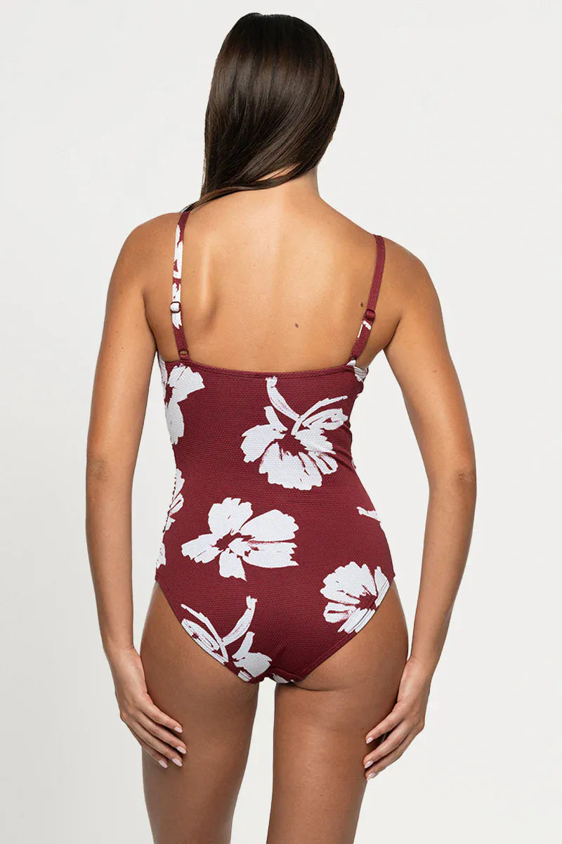 Nip Tuck Swim Nip Tuck Whispering Allure Louise Multifit Ruched Front One Piece - Maroon NT1150WA Nip Tuck Whispering Allure Louise Multifit Ruched Front One Piece - Maroon Splash Swimwear One Piece AU12/US8 9347760736543