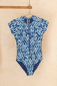 Nip Tuck Swim Odisha Una Full Zip Sunsuit One Piece Odisha Una Full Zip Sunsuit One Piece Splash Swimwear One Pieces