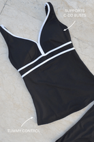 Nip Tuck Swim Promised Aphrodite Audrey Multifit Tankini Top - Black Nip Tuck Kakadu Joanne Tankini Top Splash Swimwear Bikini Tops