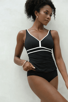 Nip Tuck Swim Promised Aphrodite Audrey Multifit Tankini Top - Black Nip Tuck Kakadu Joanne Tankini Top Splash Swimwear Bikini Tops