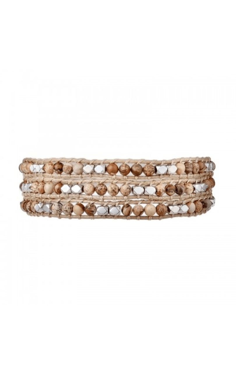 Noosa Living Delicate Wrap Jasper Bracelet NA252-4 Splash Swimwear Accessories 1000014374