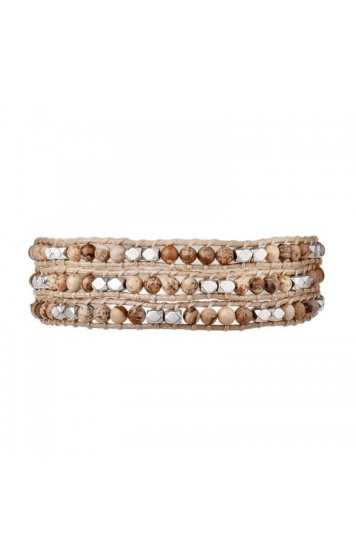 Noosa Living Delicate Wrap Jasper Bracelet NA252-4 Splash Swimwear Accessories 1000014374