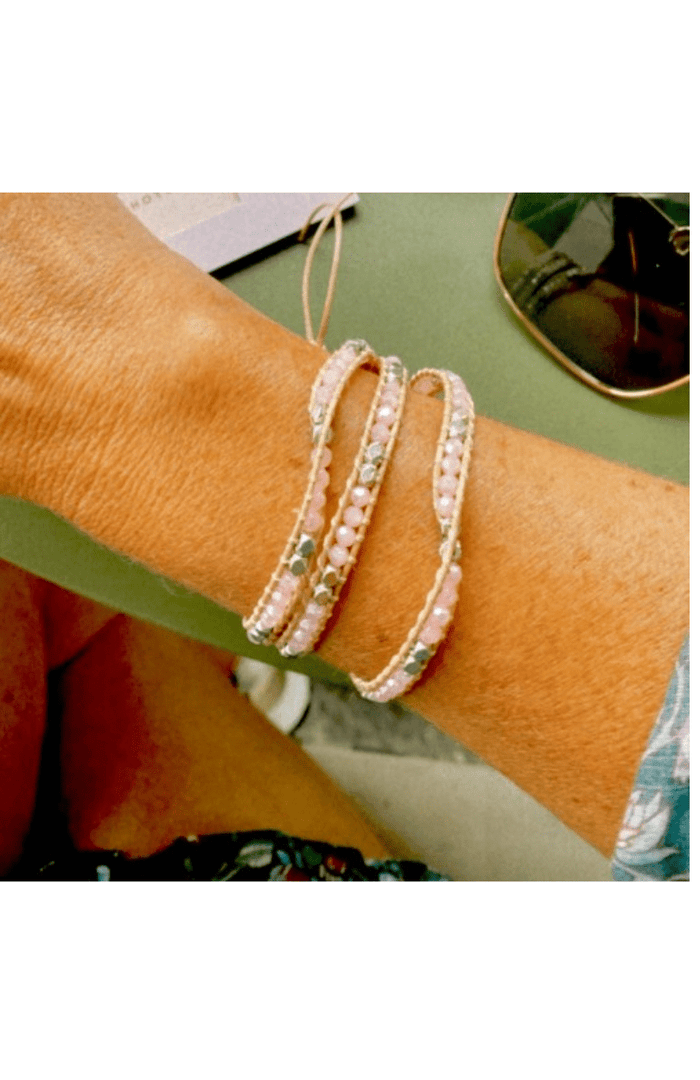 Noosa Living Delicate Wrap Sorbet Crystals Bracelet NA252-5 Splash Swimwear Accessories 1000014387