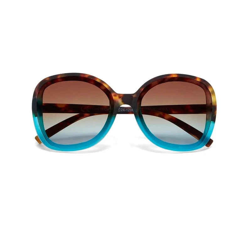 Okkia Eyewear Okkia Anna Sunnies OK019-HB Okkia Anna Sunnies Splash Swimwear Sunnies Havana Blue 8052862288913