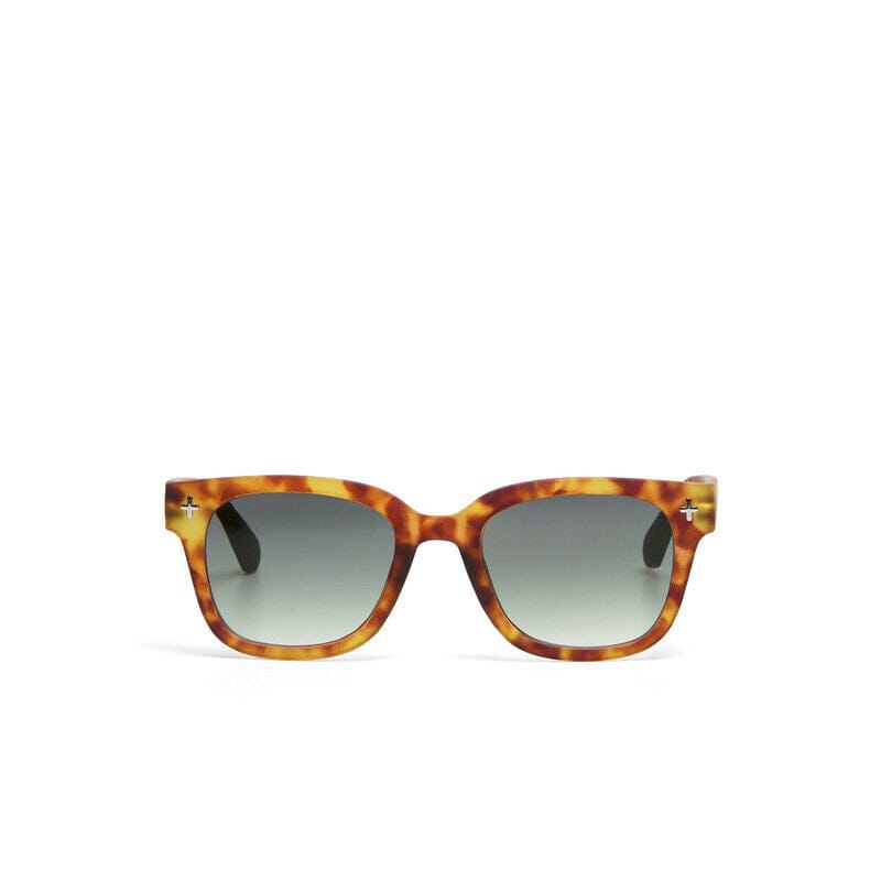 Okkia Eyewear Okkia Giovanni Sunnies OK012SH-GR Okkia Giovanni Sunnies Splash Swimwear Sunglasses Sahara Havana (green lenses) 8056211375316