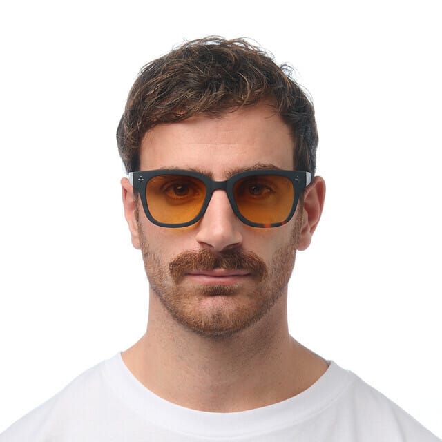 Okkia Eyewear Okkia Giovanni Sunnies OK012B3H-YE Okkia Giovanni Sunnies Splash Swimwear Sunnies Havana Black (yellow lense) 8056211375309