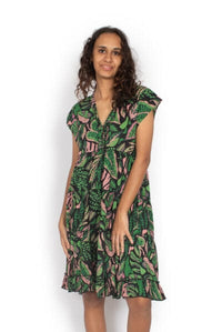 OM Designs Dresses Amore Dress - Monstera Jungle OM Designs Amore Dress - Bali Purple