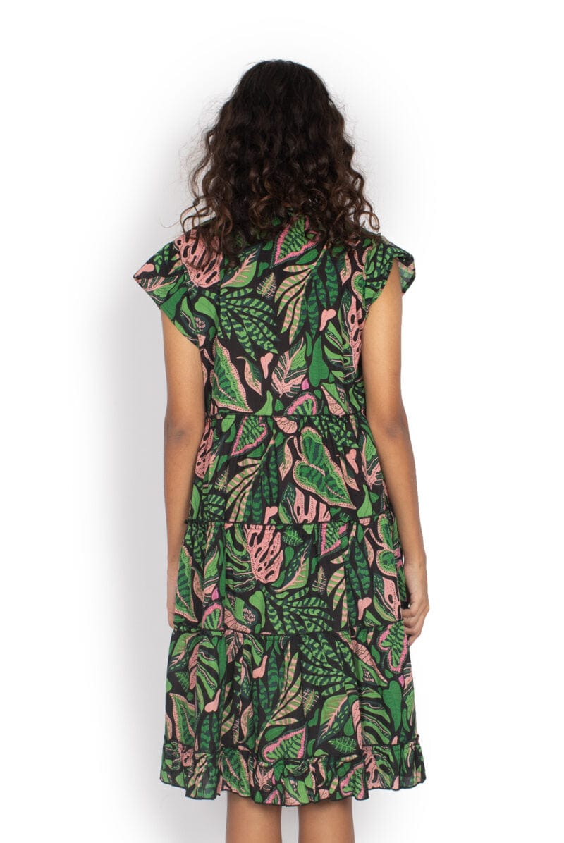 OM Designs Dresses Amore Dress - Monstera Jungle OM Designs Amore Dress - Bali Purple