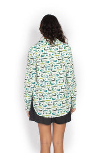 OM Designs Shirts Bliss Shirt - Crocodiles