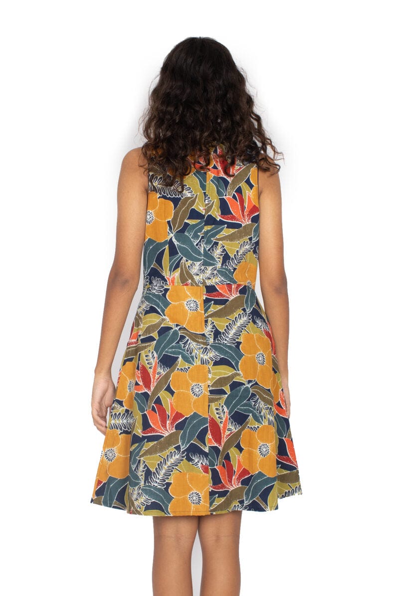 OM Designs Dresses Lisa Dress - Tropical Jungle