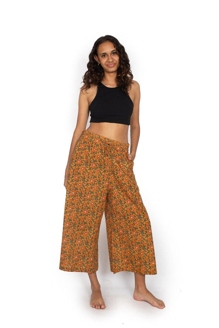 OM Designs Pants Nikki Pants - Autumn Flower*